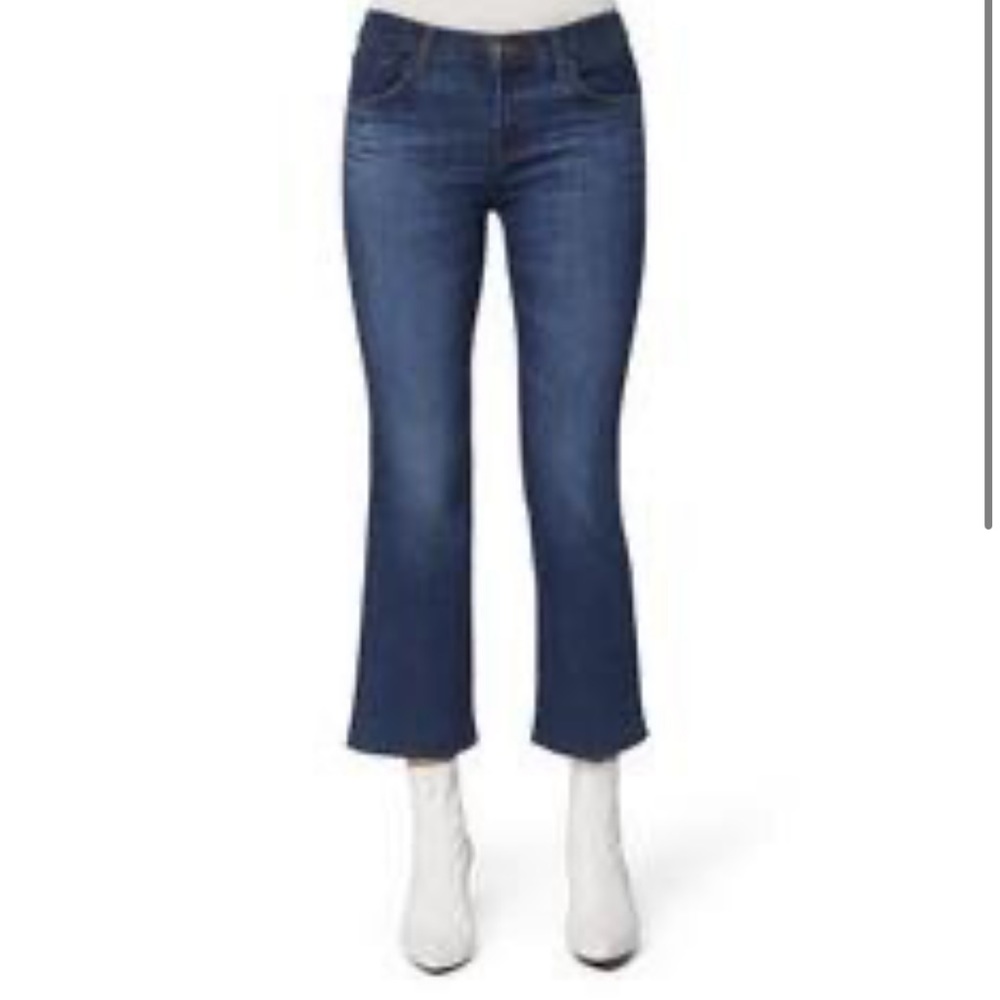Size 26 NWOT J Brand Selena Mid-Rise Cropped Boot Cut
